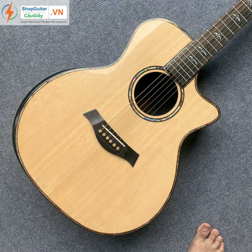 01 02 Dan Guitar Taylor 914ce vn custom rep1 1 Goku Guitar F914ce