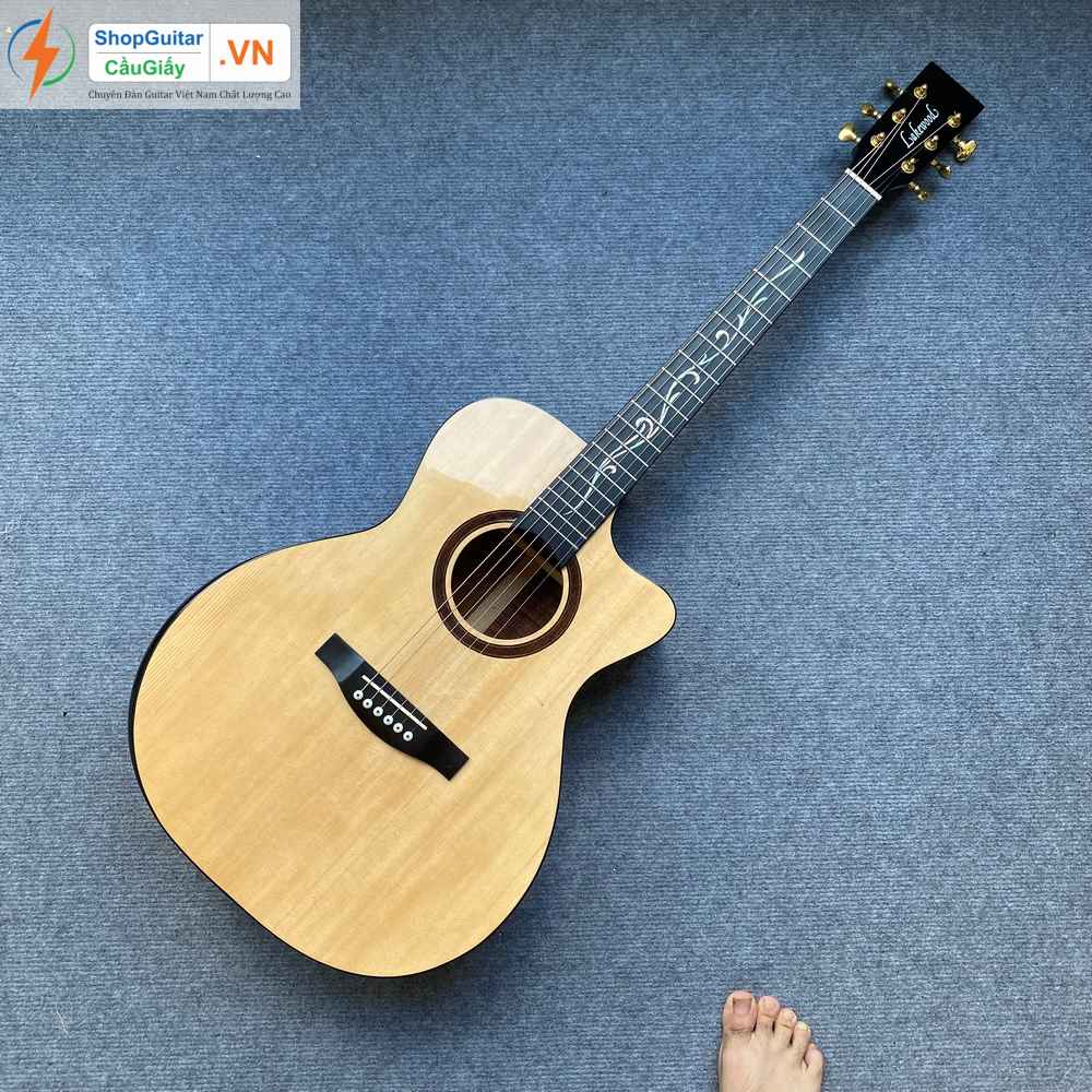 07 01 Dan Guitar Lakewood vn custom inlay taylor K24 rep1 1 Goku Guitar F4LK24