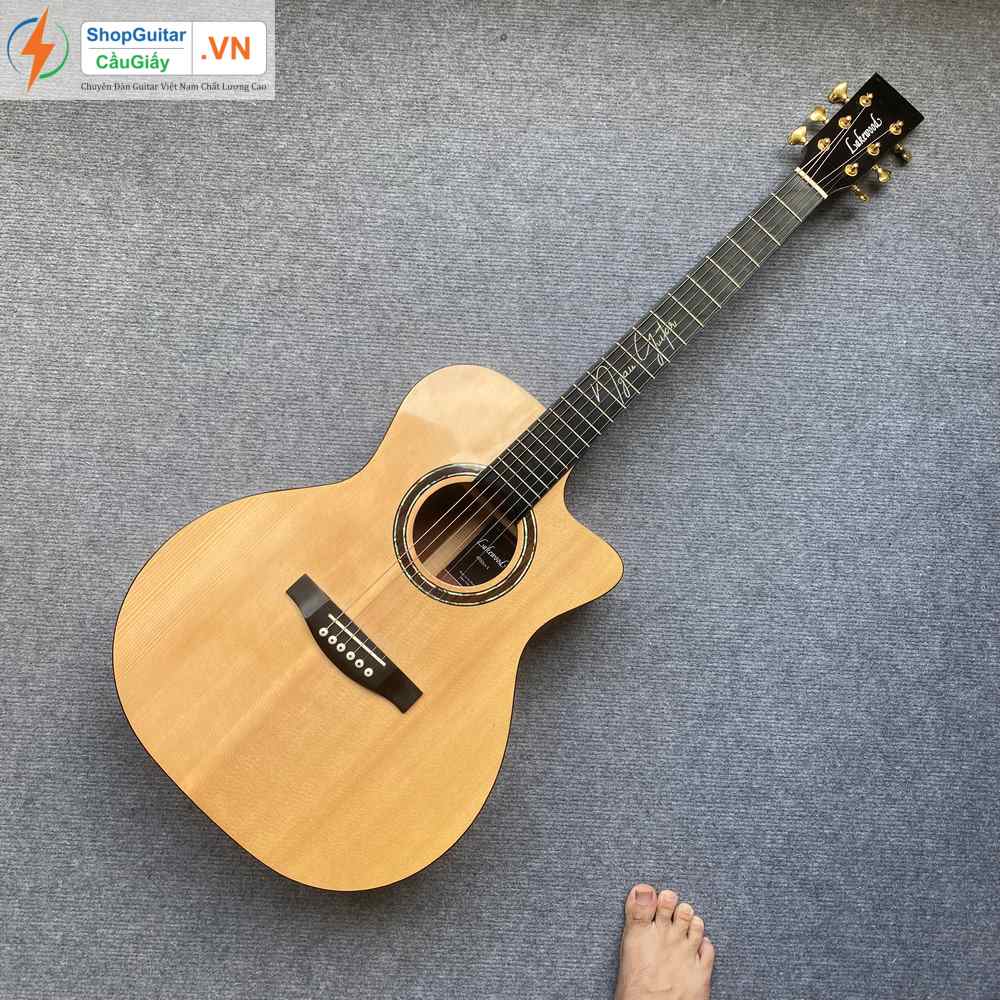 08 01 Dan Guitar Lakewood vn custom chu ki Ngau Guitar rep1 1 Goku Guitar F4Lx limited