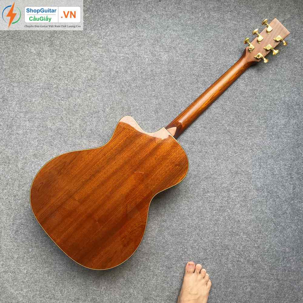 08 09 Dan Guitar Lakewood vn custom chu ki Ngau Guitar rep1 1 Goku Guitar F4Lx limited