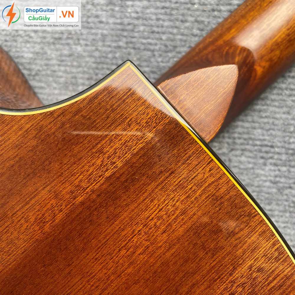 08 11 Dan Guitar Lakewood vn custom chu ki Ngau Guitar rep1 1 Goku Guitar F4Lx limited