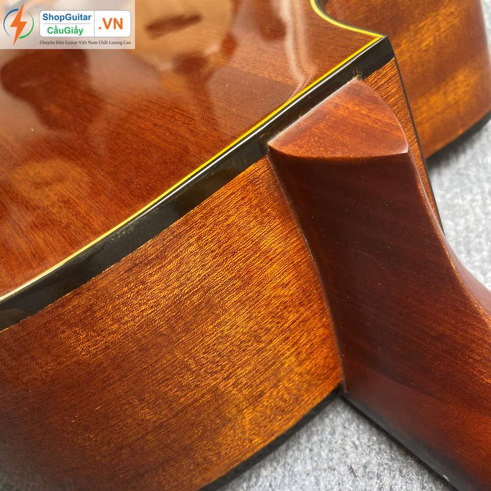 08 12 Dan Guitar Lakewood vn custom chu ki Ngau Guitar rep1 1 Goku Guitar F4Lx limited