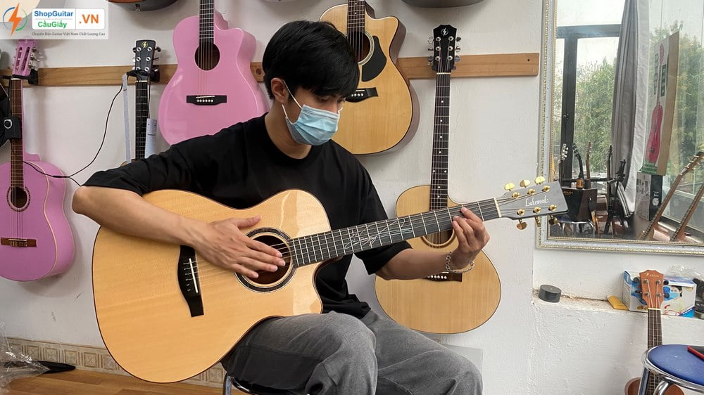 model 05 01 Dan Guitar Lakewood Sungha Jung signature vn custom rep1 1 Goku Guitar F4LS