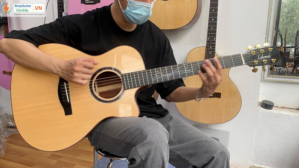 model 05 02 Dan Guitar Lakewood Sungha Jung signature vn custom rep1 1 Goku Guitar F4LS