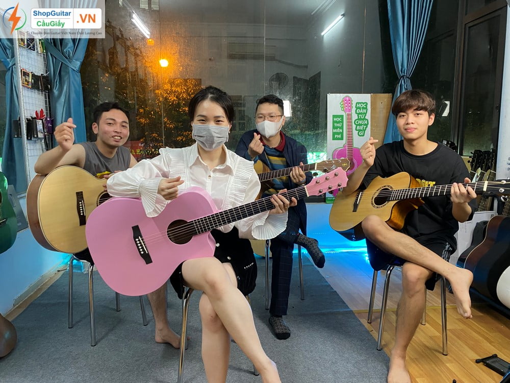 model 11 01 Dan Guitar Acoustic Goku F2Ac go thit loai B Shop Guitar Cau Giay VN Ha Noi